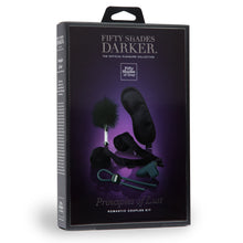 Fifty Shades Darker Principles of Lust Romantic Couples Kit - Negro