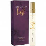 Perfume infundido con feromonas Simply Sexy Lust - .34 Oz
